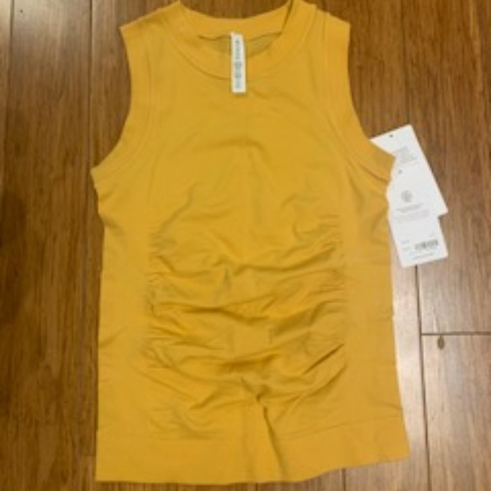 Athleta Yellow workout Tank, Size XS